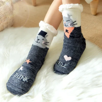 Winter Holidays Cozy Fuzzy Socks - Image 5