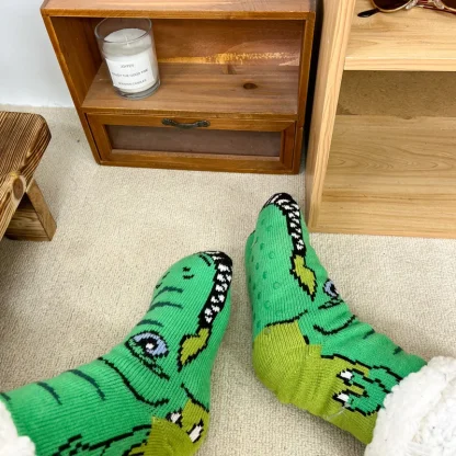 Warm Indoor Cozy Fuzzy Socks - Image 3