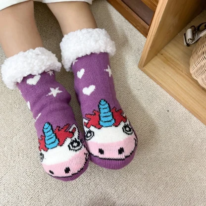 Warm Indoor Cozy Fuzzy Socks - Image 4
