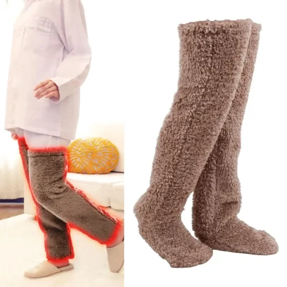 Over Knee Cozy Fuzzy Socks - Image 5