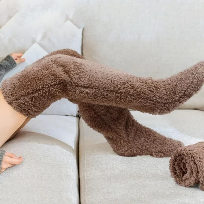 Over Knee Cozy Fuzzy Socks
