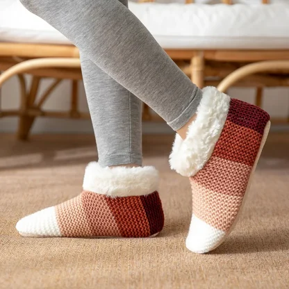 Floor Slippers Cozy Fuzzy Socks - Image 5