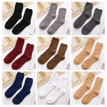 Breathable Plush Cozy Fuzzy Socks - Image 5