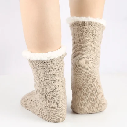 Plush Interlayer Cozy Fuzzy Socks - Image 2