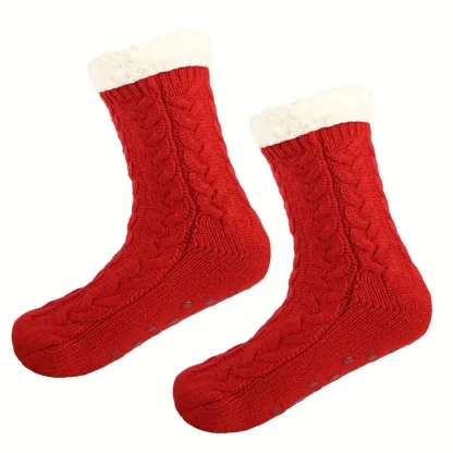 Plush Interlayer Cozy Fuzzy Socks - Image 4