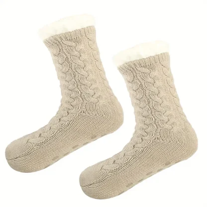 Plush Interlayer Cozy Fuzzy Socks - Image 5