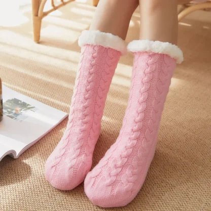 Warm Slipper Cozy Fuzzy Socks - Image 4