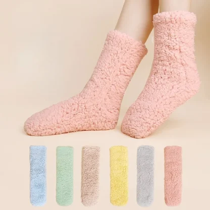 Thick Bedroom Cozy Fuzzy Socks - Image 4