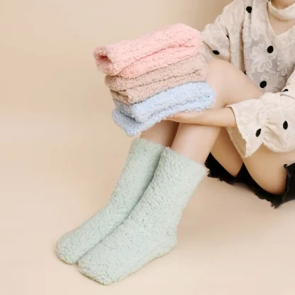 Thick Bedroom Cozy Fuzzy Socks - Image 5