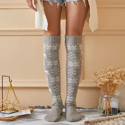 Cuddly Cozy Knee High Fuzzy Socks - Image 6