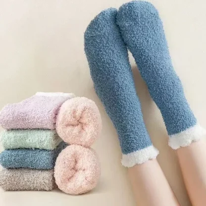 Winter Warmth Cozy Fuzzy Socks - Image 2