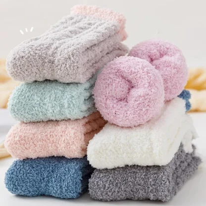 Winter Warmth Cozy Fuzzy Socks - Image 5