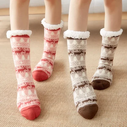 Holiday Cheer Cozy Fuzzy Socks - Image 2