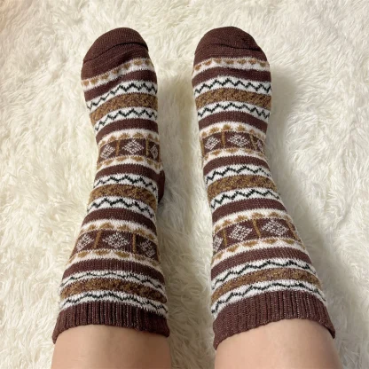 Thermal Cozy Fuzzy Socks - Image 2