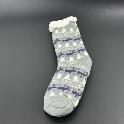 Christmas-Like Cozy Fuzzy Socks - Image 2