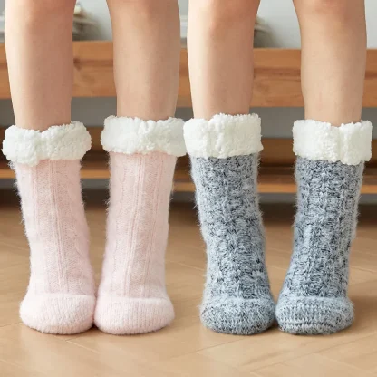 Plush Cozy Fuzzy Short Socks - Image 3
