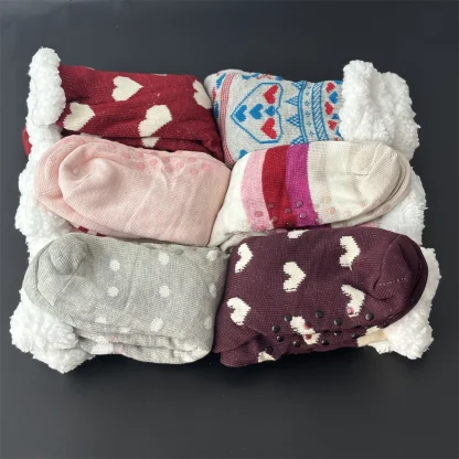 Cute Fluffy Cozy Fuzzy Socks - Image 2