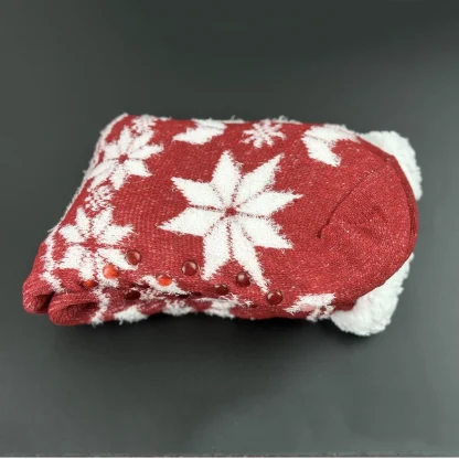 Festive Christmas Cozy Fuzzy Socks - Image 6