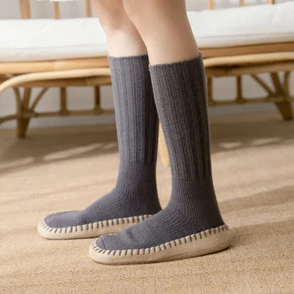Knitted Warm Cozy Fuzzy Socks - Image 3
