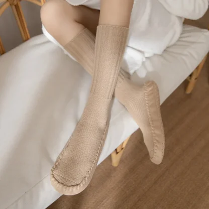 Knitted Warm Cozy Fuzzy Socks - Image 4