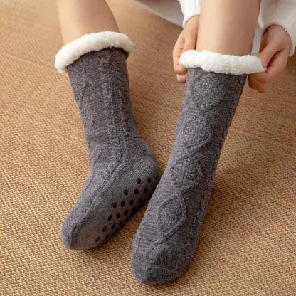 Furry Warm Cozy Fuzzy Socks - Image 2