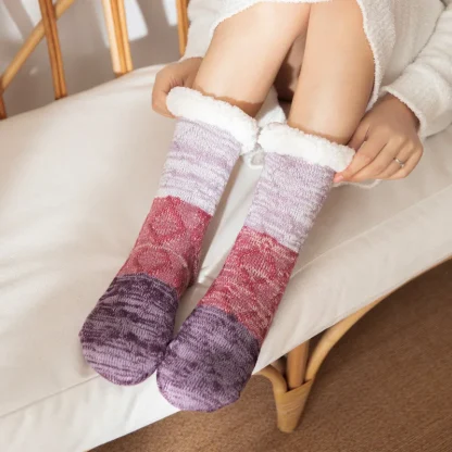 Cozy Short Plush Fuzzy Socks - Image 4