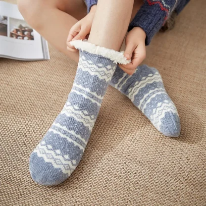 Short Warm Cozy Fuzzy Socks - Image 4