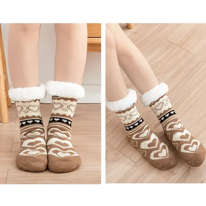 Funny Cute Design Cozy Fuzzy Socks - Image 3