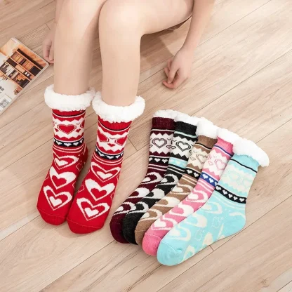 Funny Cute Design Cozy Fuzzy Socks - Image 4