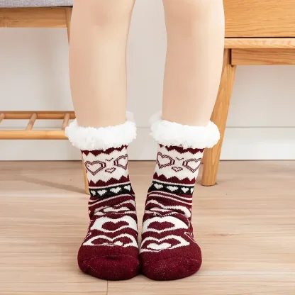 Funny Cute Design Cozy Fuzzy Socks - Image 5