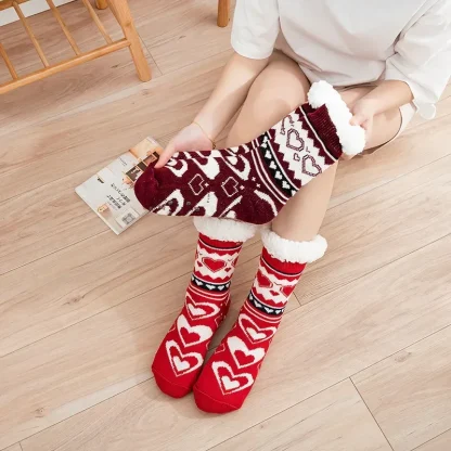 Funny Cute Design Cozy Fuzzy Socks - Image 6