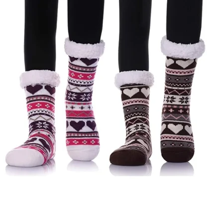 Snuggle Me Softly Cozy Fuzzy Socks - Image 4