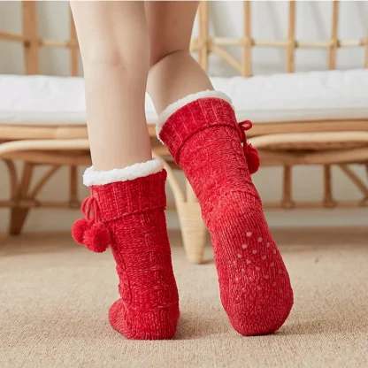 Lounge Slipper Cozy Fuzzy Socks - Image 3