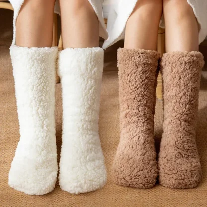 Thermal Thick Cozy Fuzzy Socks - Image 4