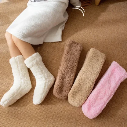 Thermal Thick Cozy Fuzzy Socks - Image 6