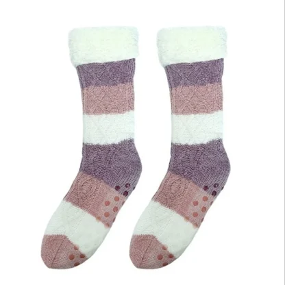Warm Waffle Cozy Fuzzy Socks - Image 5