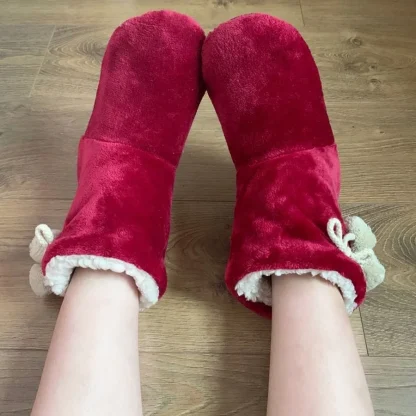 Winter Cozy Fuzzy Slipper Socks - Image 4