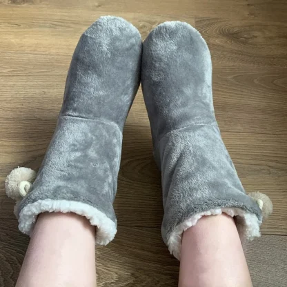 Winter Cozy Fuzzy Slipper Socks