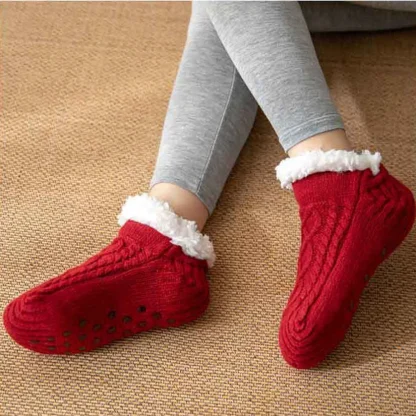 Fluffy Slippers Cozy Fuzzy Socks - Image 3