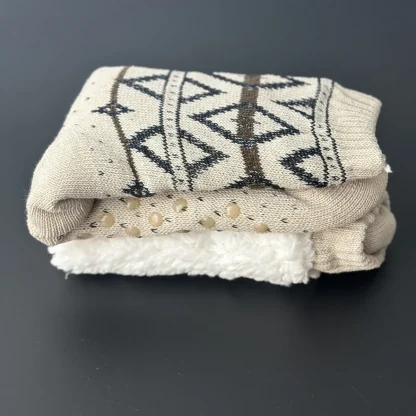 Warm Snowflake Cozy Fuzzy Socks - Image 4