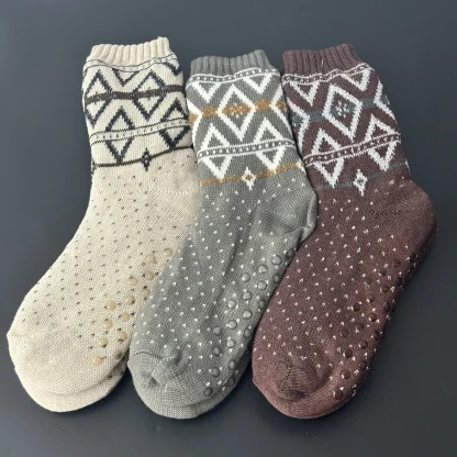 Warm Snowflake Cozy Fuzzy Socks - Image 5