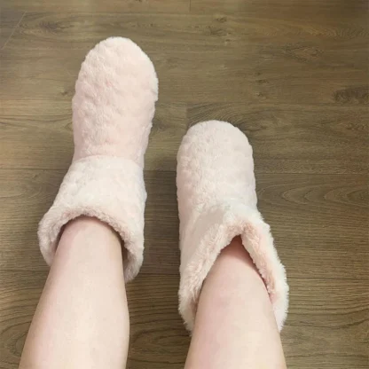Cute Cozy Fuzzy Boots Socks - Image 5