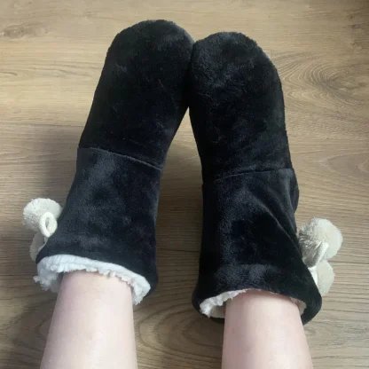 Winter Cozy Fuzzy Slipper Socks - Image 7