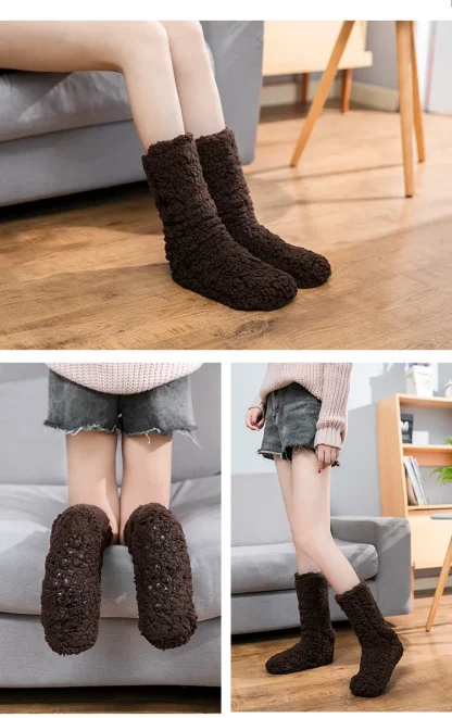 Thick Cozy Fuzzy Socks - Image 3