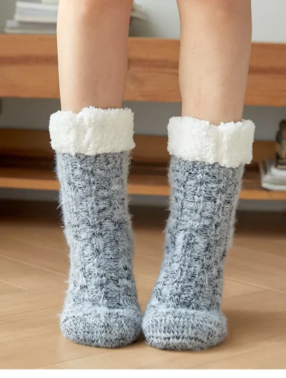 Plush Cozy Fuzzy Short Socks