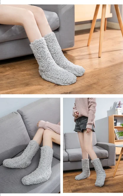 Thick Cozy Fuzzy Socks - Image 4
