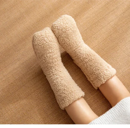Thermal Thick Cozy Fuzzy Socks - Image 3