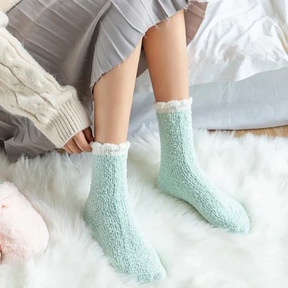 Thermal Bliss Cozy Fuzzy Socks - Image 2