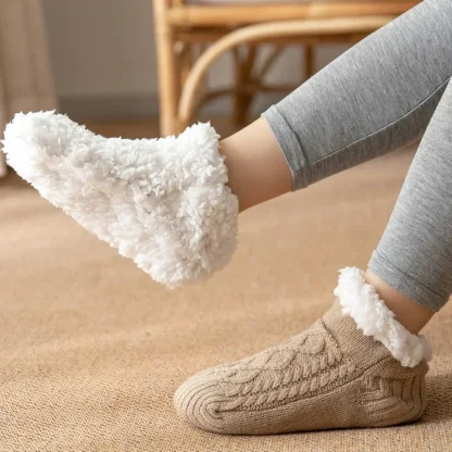 Thick Plush Cozy Fuzzy Socks - Image 2