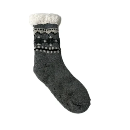 Fluffy Leaf Design Cozy Fuzzy Socks - Image 3